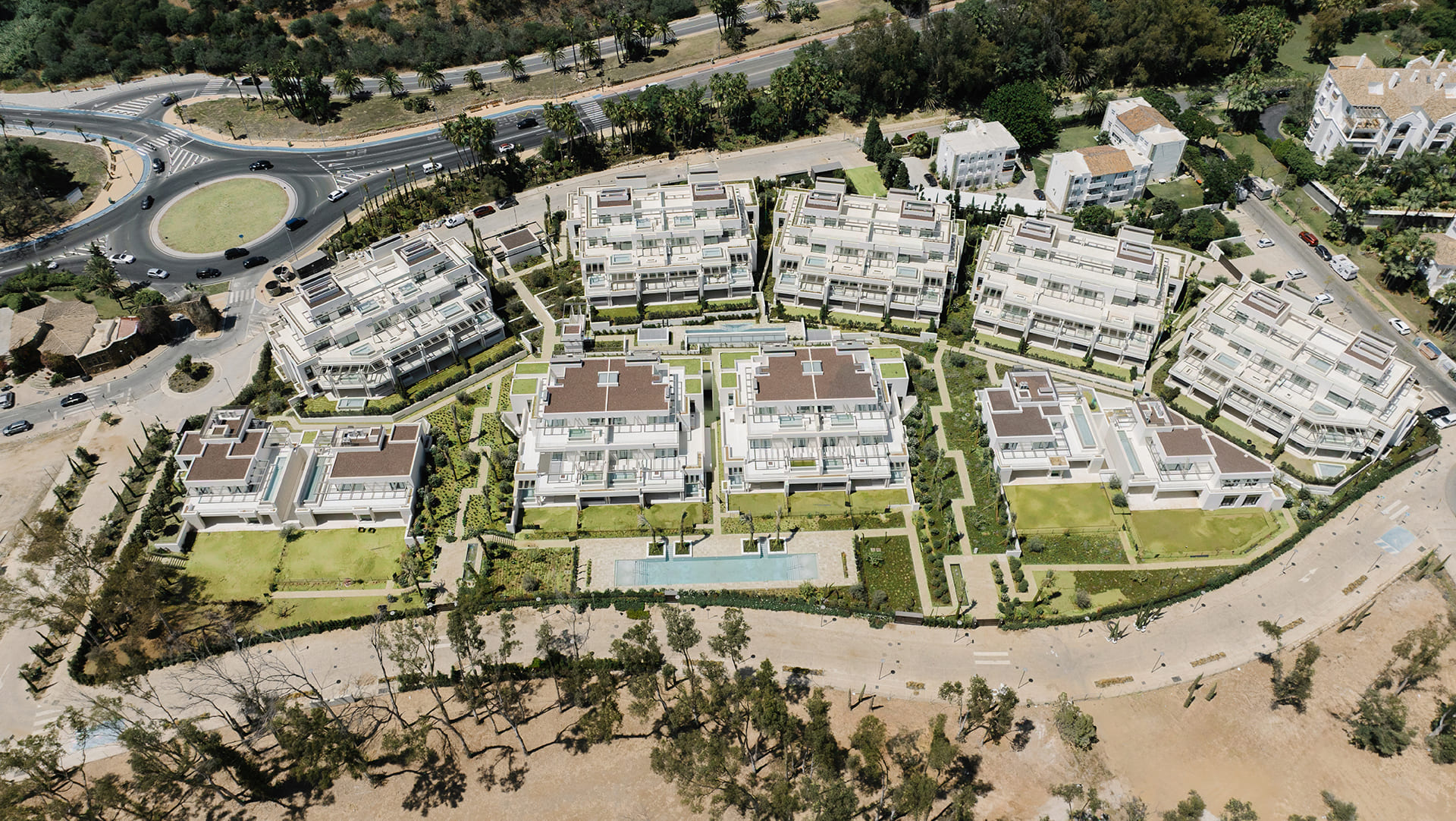 UNO Marbella — aerial